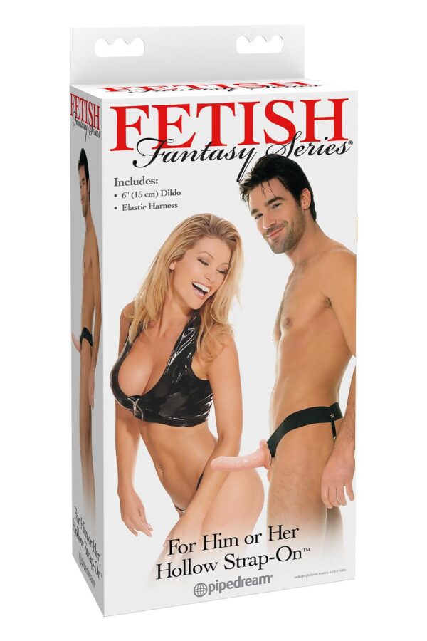 FETISH FANTASY SERIES FOR HIM OR HER HOLLOW STRAP-ON LIGHT