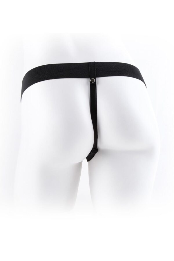 FETISH FANTASY SERIES 9 INCH HOLLOW STRAP-ON WITH BALLS LIGHT - Afbeelding 5