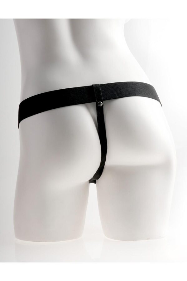 FETISH FANTASY SERIES 6 INCH HOLLOW RECHARGEABLE STRAP-ON WITH BALLS TAN - Afbeelding 5
