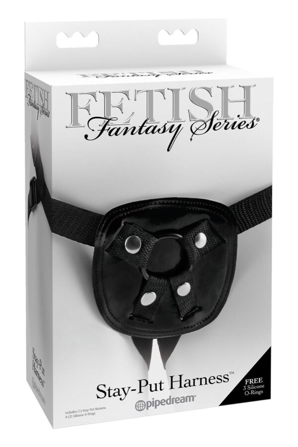 FETISH FANTASY SERIES STAY-PUT HARNESS BLACK