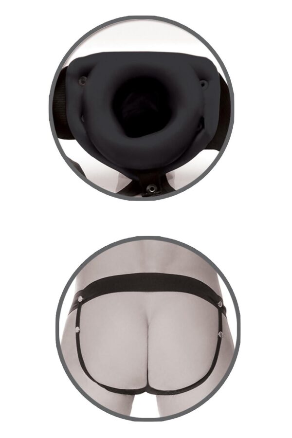 FETISH FANTASY SERIES LIMITED EDITION HOLLOW STRAP-ON BLACK - Afbeelding 3
