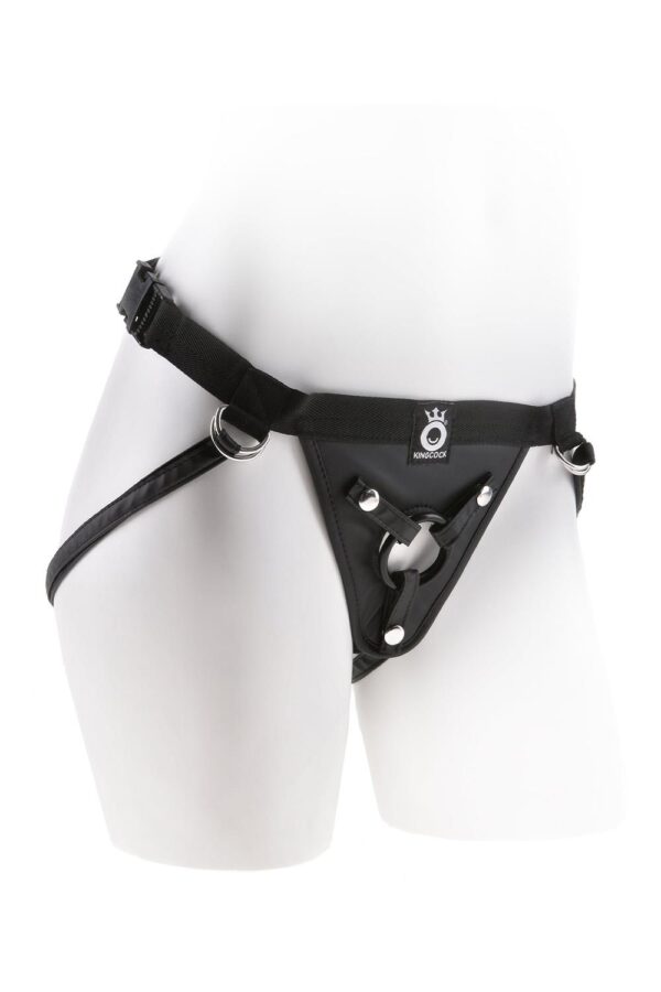 KING COCK FIT RITE HARNESS BLACK - Afbeelding 2