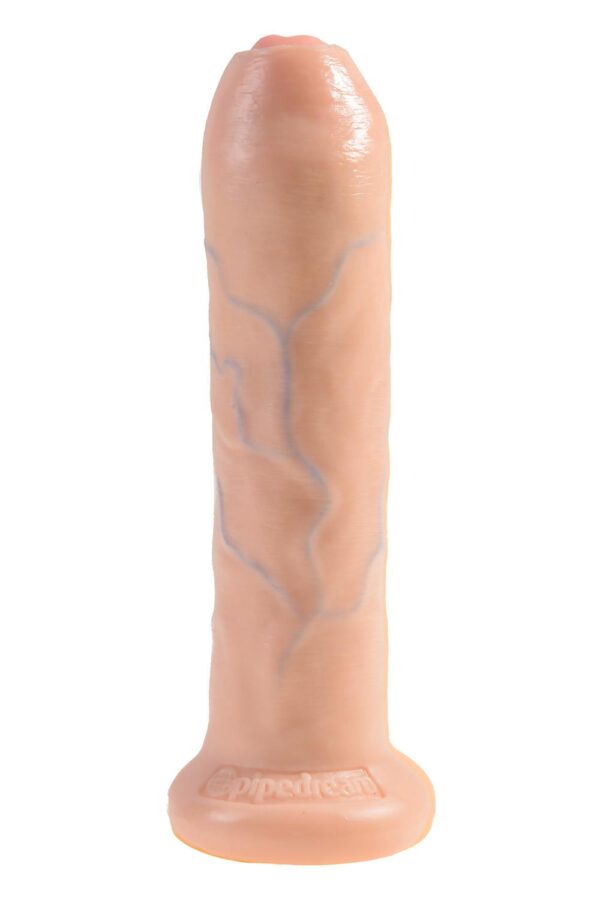 KING COCK 7 INCH UNCUT WITH STRAP ON HARNESS LIGHT - Afbeelding 3
