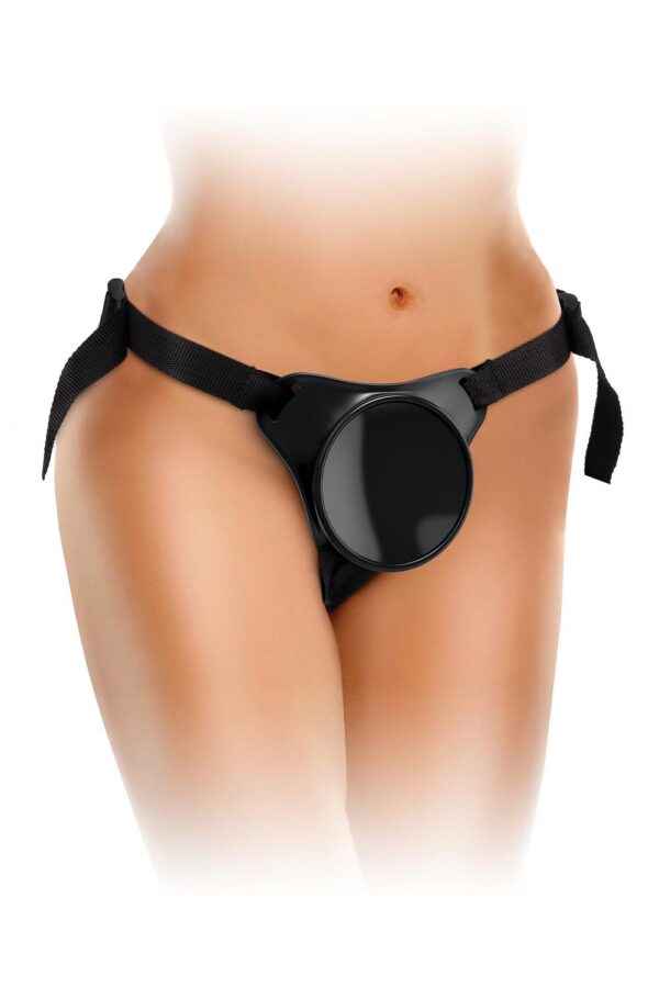 KING COCK ELITE BEGINNER'S SILICONE BODY DOCK KIT BLACK - Afbeelding 3