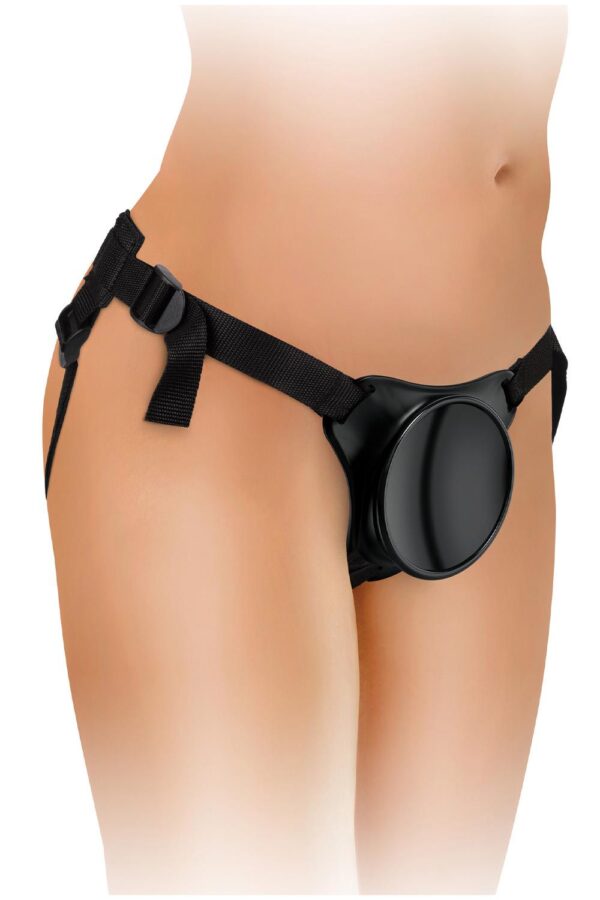 KING COCK ELITE BEGINNER'S SILICONE BODY DOCK KIT BLACK - Afbeelding 4