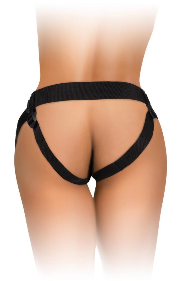 KING COCK ELITE BEGINNER'S BODY DOCK STRAP-ON HARNESS BLACK - Afbeelding 3