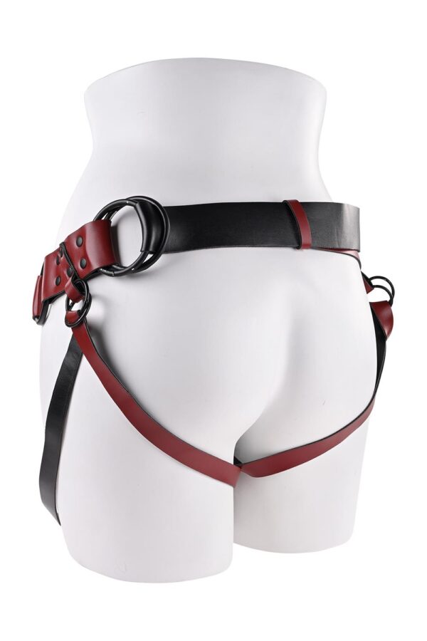 SPORTSHEETS SAFFRON MONTE STRAP ON RED - Afbeelding 3