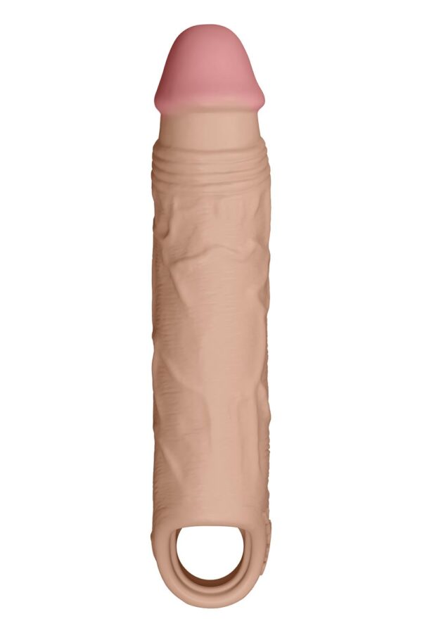 SHAFT SHEATH MODEL F SIZE 1 7.8 INCH LIQUID SILICONE SLEEVE PINE - Afbeelding 5